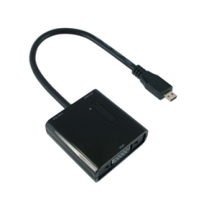 Roline VALUE adapter/kabel Micro HDMI - VGA, M/F, 0.15m  / 12.99.3118